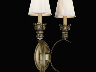 783621 Antiqua Lightstar Sconce 3D model
