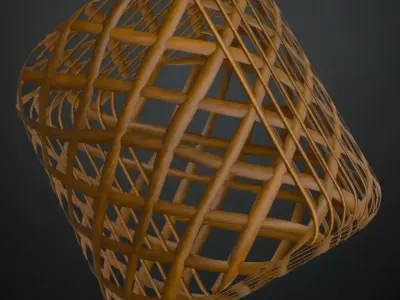 Medieval Reinforced Iron-Bound Wood PBR Seamless Texture