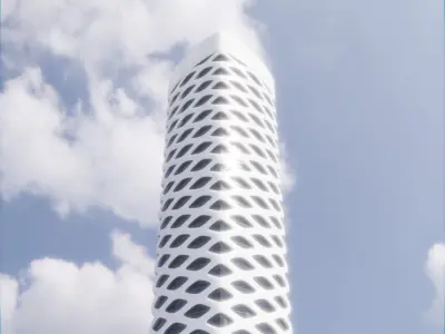 Parametric Building 1d13 3D model