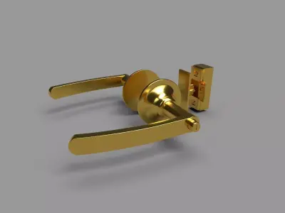 Door Knob CG33 3D model