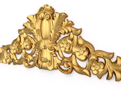 carved classic decorative ornament cnc 3d printing stl 52  3D print model purchase