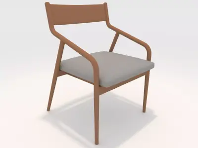 Armchair 6 3D model