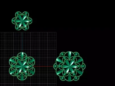 Pendant Set 29 3D print model