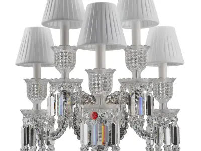 wall sconces 5 Lights High Quality 3D model