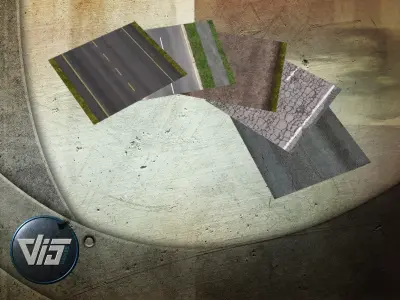 Road texture pack Texture