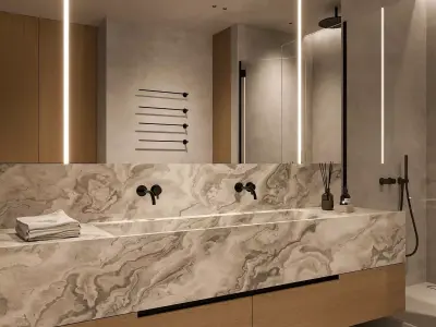 Modernist living room 3D model