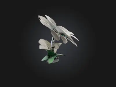 RoboFlower Model Low-poly 3D model