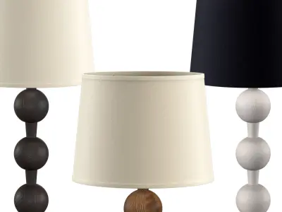 Hugo Barbell Table Lamp 3D model