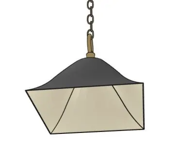 Gibson Pendant Light by Urban Electric 3D model