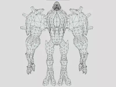 Vilgax - Ben 10 Alien Experience Low-poly 3D model