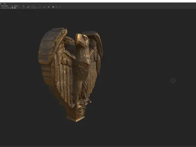 Germania - Reich Adler Eagle Medical 3D model