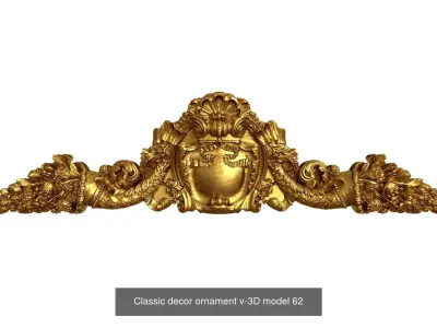 Collection onlay molding10  3D Model Pack