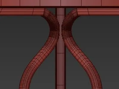 Hendrik Floor Lamp Arteriors 3D model