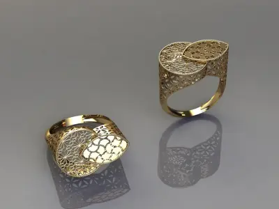 turtorial ring 3D print model