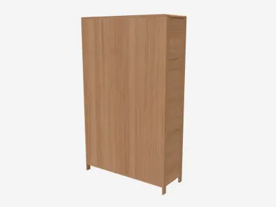 Display Cabinet Ercol Bosco 3D model