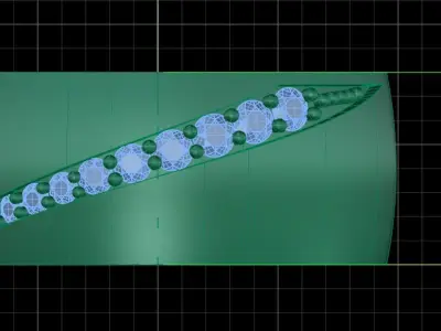 Jewelry ring 349 3D print model