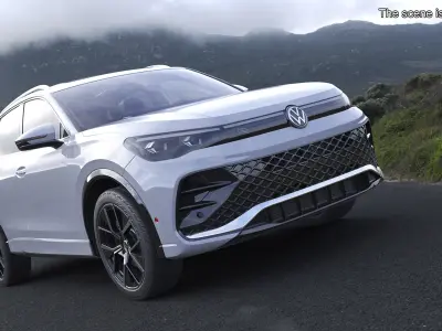  Volkswagen Tiguan 2024 R-Line White 