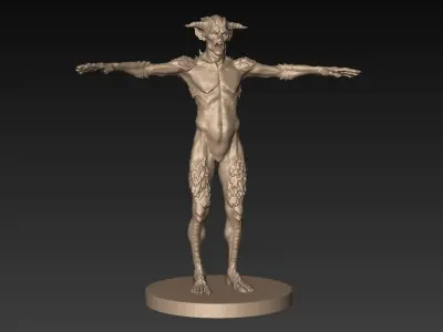 Demon Creature 03 3D model