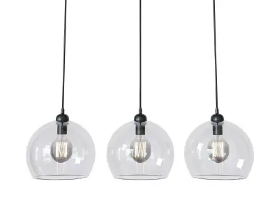 Hanglamp helder glass 3D model