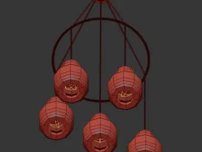 Large Scandinavian 3D model