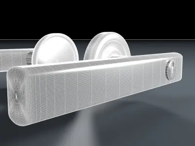 Door Lever 2 3D model