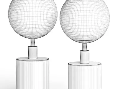 Lulu and Georgia Edie Table Lamp 3D model