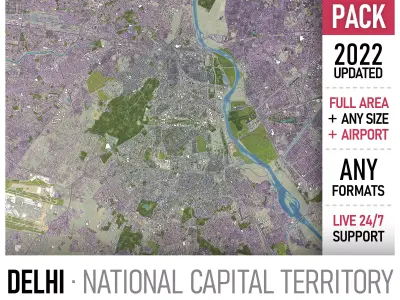 Delhi 3D Model Pack