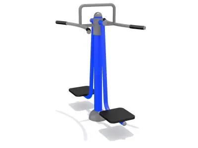 Kid Play Fitness Low-poly 3D model