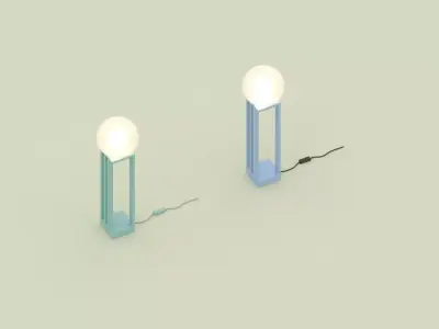 Libreria table lamp 3D model