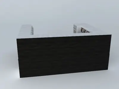 Kitchen cabinets interior design Free 3D model