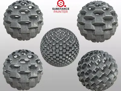 Smart Material Grate 03 Texture