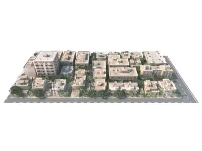 city 02 set 10 am 133 3D model