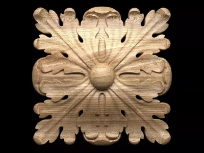 Rosette R-026 3D model