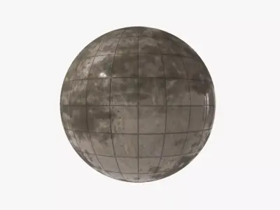 Floor Tile 003 PBR 4K - V2 - Dirt Texture