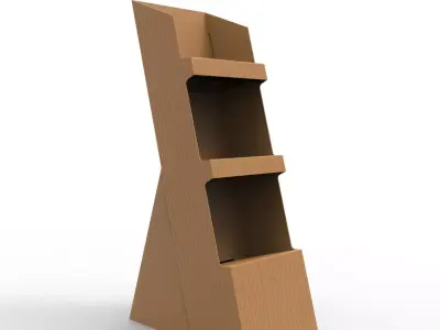 Point of Sale Cardboard Display Stand Texture
