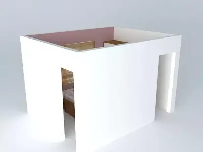 vanessaorkut box with window Free 3D model