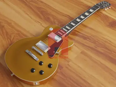 guitar electric les paul Texture