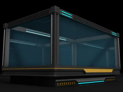 Sci Fi Incubator 3D model