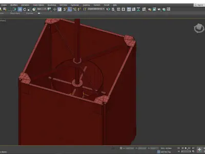 Achilles Pendant Light Low-poly 3D model