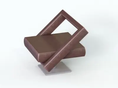 Leather Chair Free 3D model