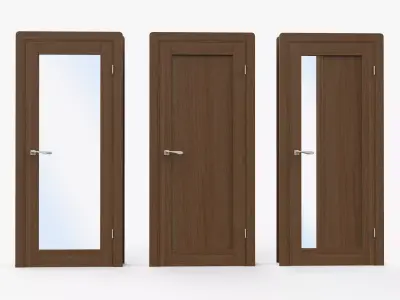 Interior door Papa Carlo 3D model