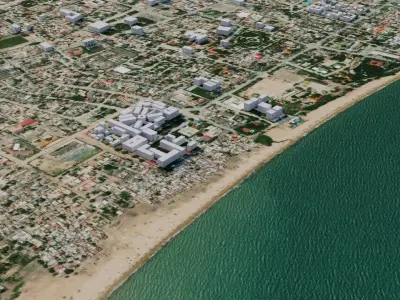 Benguela - Angola 3D model
