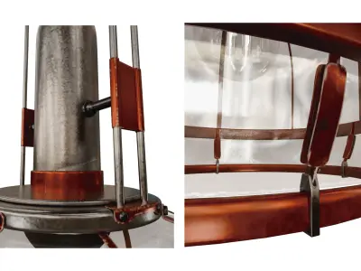 INDUSTRIAL LAMP 3D model 2