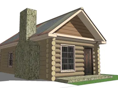 Creative Design-Holiday Cabin-094 3D model