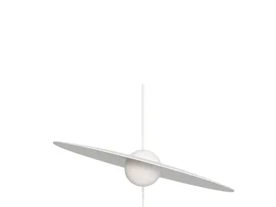 Mono Led Aluminium Pendant 3D model