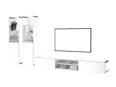 Loop A Media Storage Set 3D model