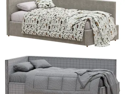 Bed Mercury 3D model