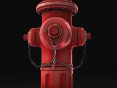 Fire Hydrant 3D model