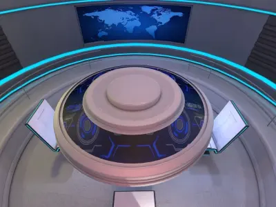 Sci Fi Room 3D model