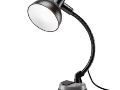 Modern Flexible Desk Lamp 3D Model Low-poly 3D model